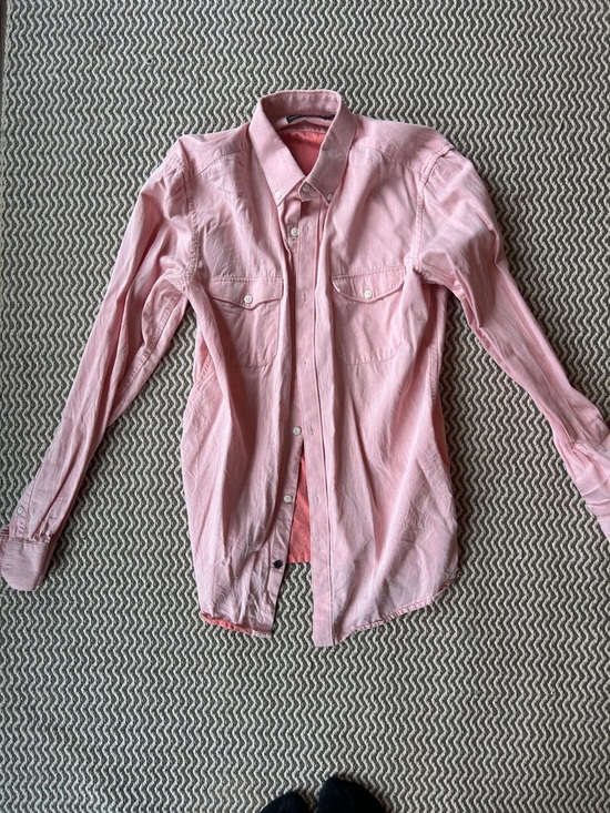 French Connection Other - French Connection Men's Light Pink Button-Down Shirt
